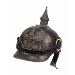 4.1.) Uniformen / Kopfbedeckungen Preussen: Feldgrauer Helm für Mannschaften der Kürassiere.