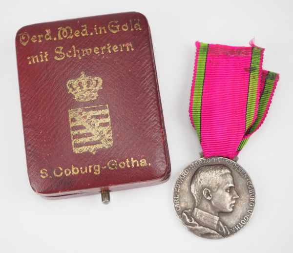 1.1.) Kaiserreich (bis 1933) Sachsen-Coburg-Gotha: Sachsen Ernestinischer Hausorden,