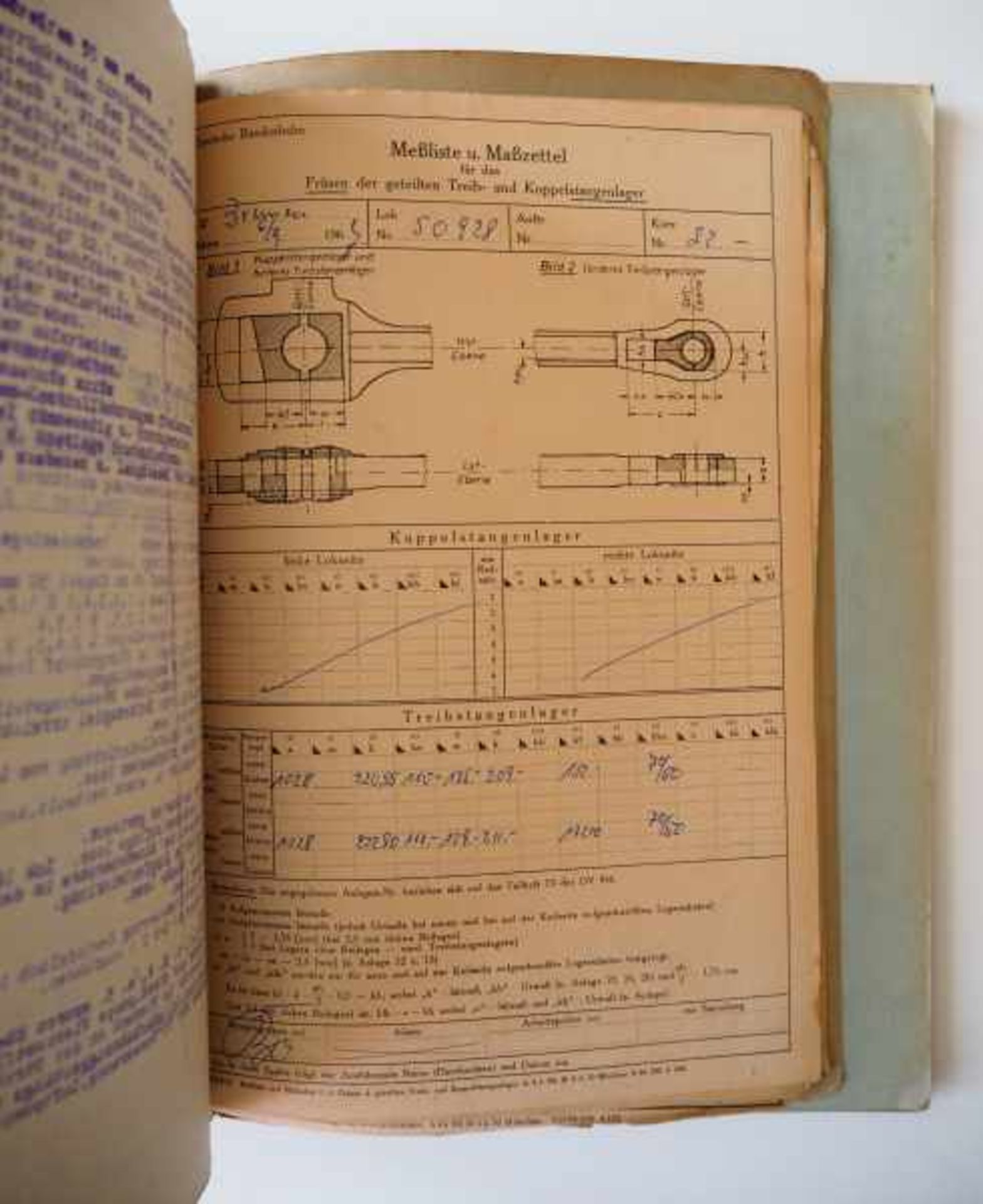 0.1.) Eisenbahn / Bergbau Eisenbahn - Betriebsbuch für die Dampflokomotive.Komplettes - Image 4 of 7