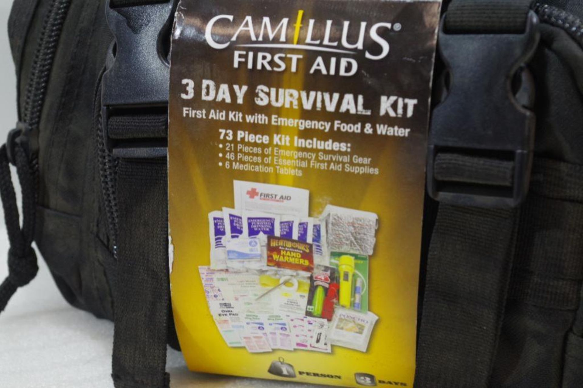 CAMILLUS 3-Day 73-Piece Survival & First Aid Kit - Image 2 of 3