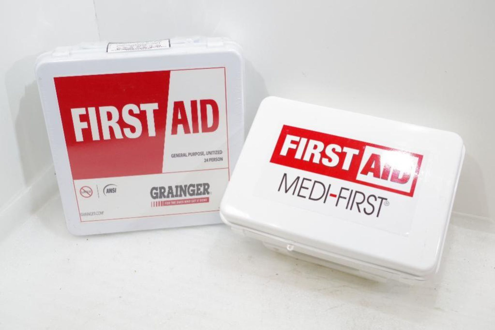 GRAINGER / NORTH General Purpose First Aid Kit & MEDI-FIRST First Aid Kit