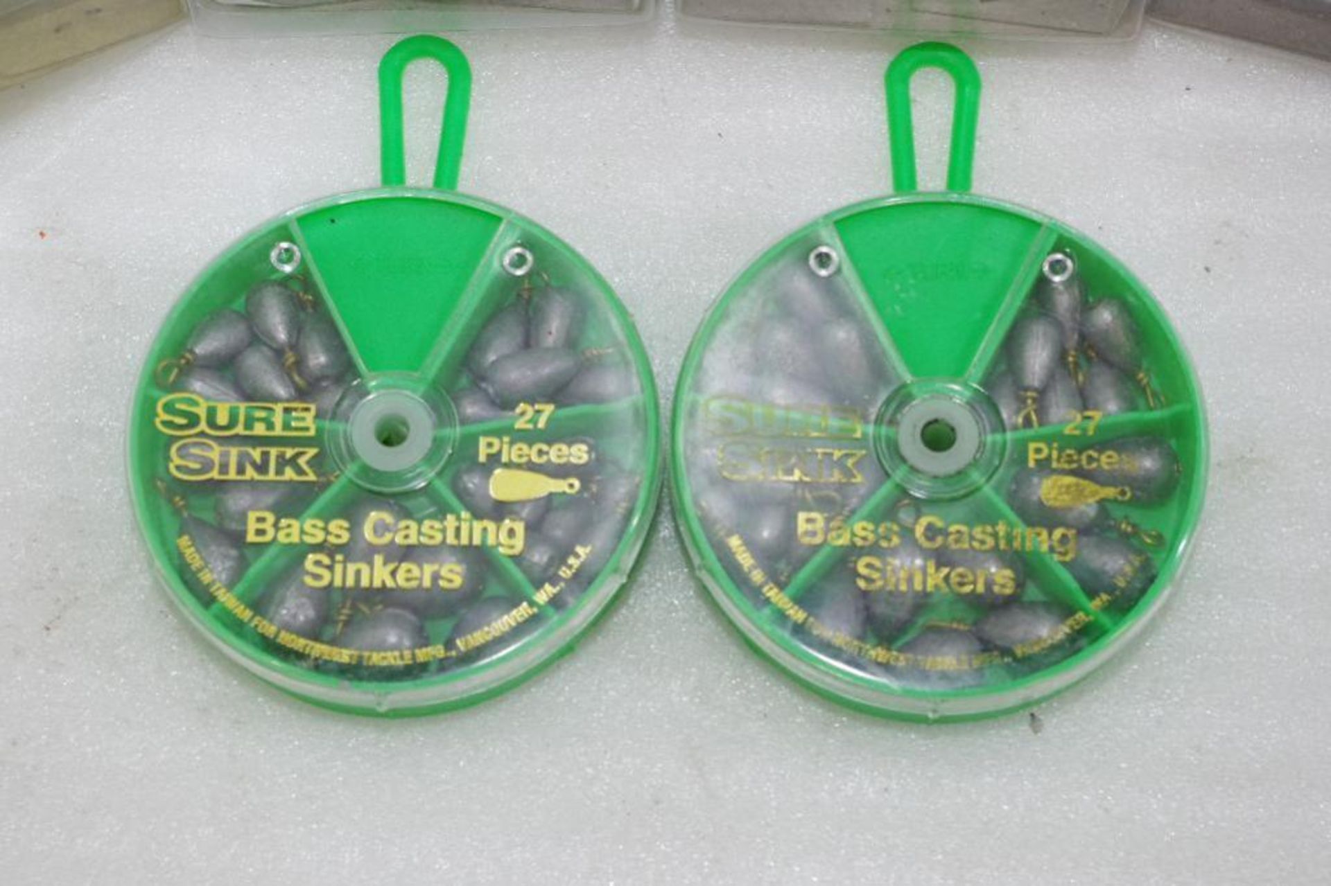 (QTY) Misc. Lead Fishing Sinkers - Image 3 of 3