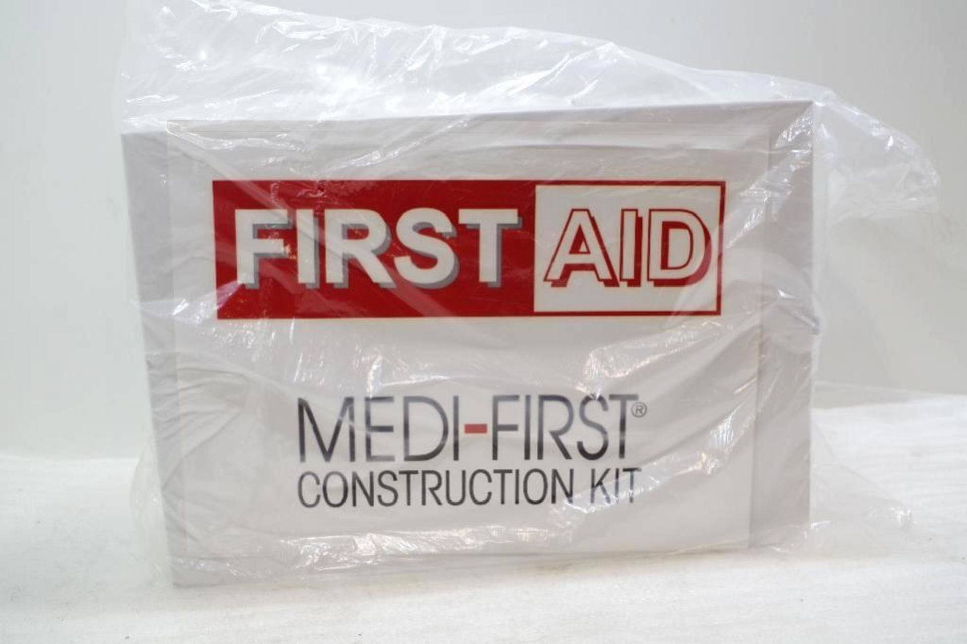 First Aid Kit, Cabinet, 2 Shelf Steel Case, General Purpose M/N 756LSC (Expiration Date Exceeded)