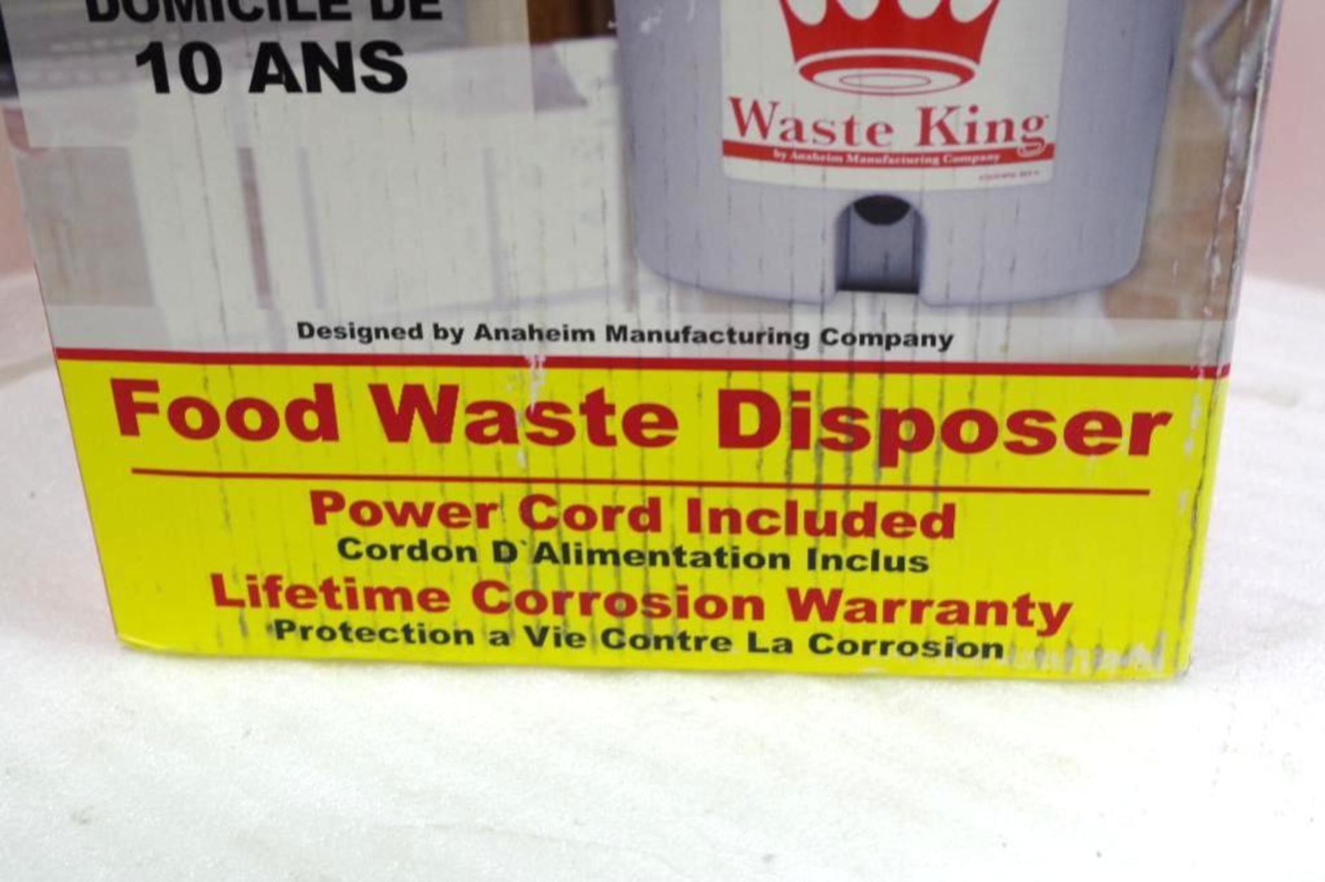 WASTE KING 3/4 HP Legend Series Food Waste Disposer - Image 4 of 4