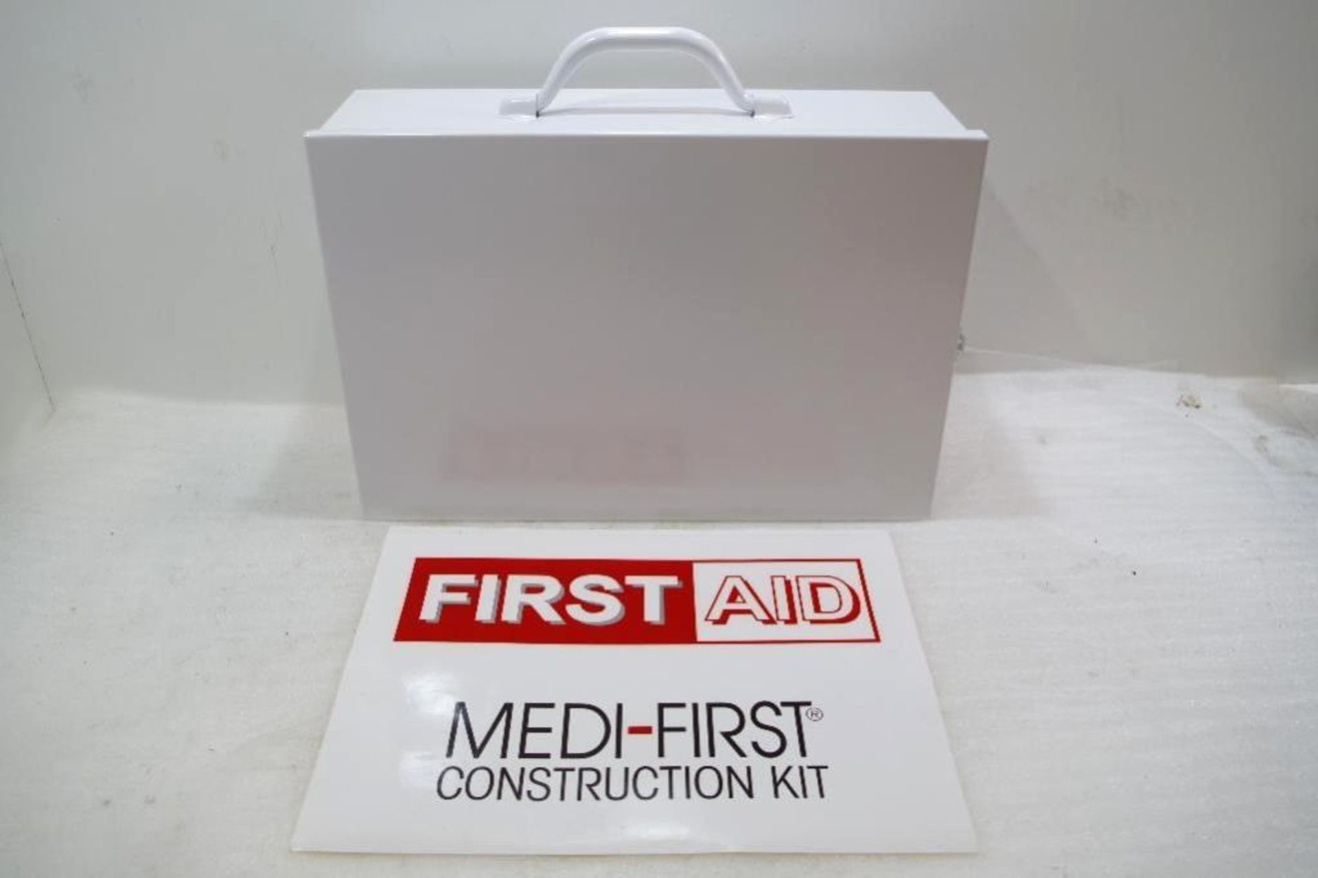 First Aid Kit, Cabinet, 2 Shelf Steel Case, General Purpose M/N 756LSC (Expiration Date Exceeded) - Image 7 of 8