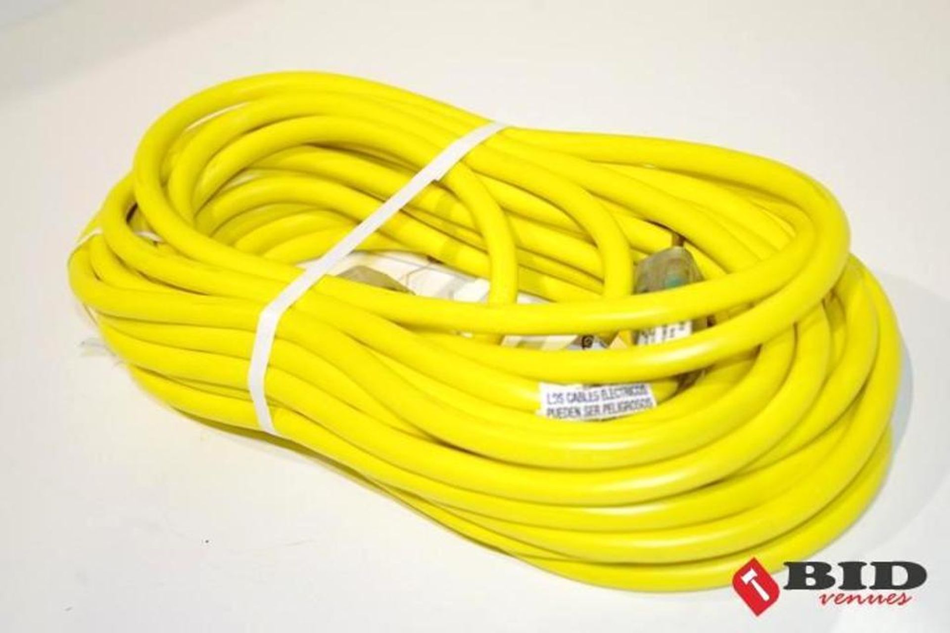 NEW 50 Ft. 12 Gauge Extension Cord w/ Lighted Ends (Yellow)
