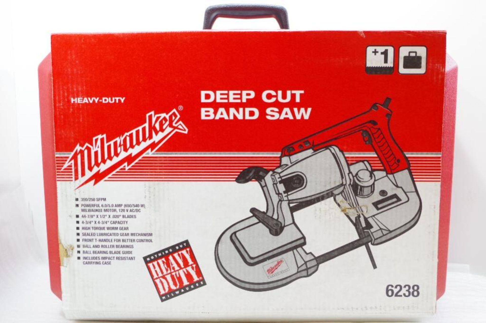 NEW MILWAUKEE 120V Heavy Duty Deep Cut Band Saw w/ Case, M/N 6238