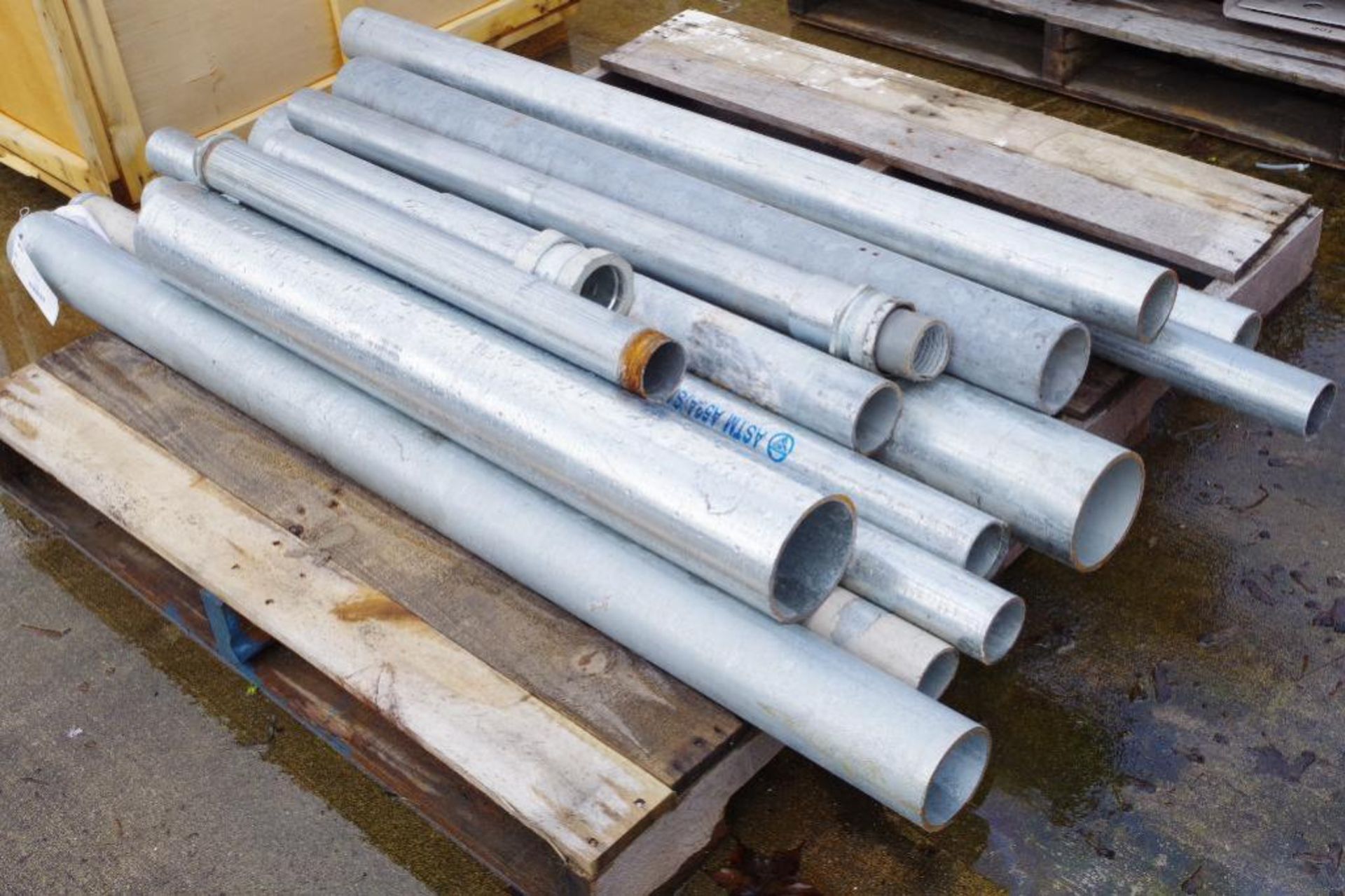 (QTY) Short Conduit Remnants 2" to 4" Diameters, 22" to 54" Long