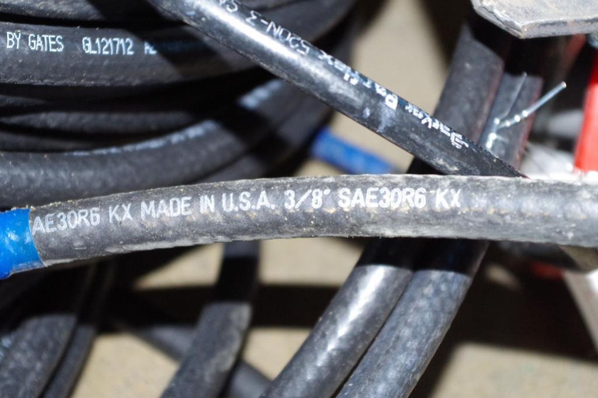 Large Roll of 3/8" Fuel Line Hose SAE30R6, Made in USA - Image 2 of 2