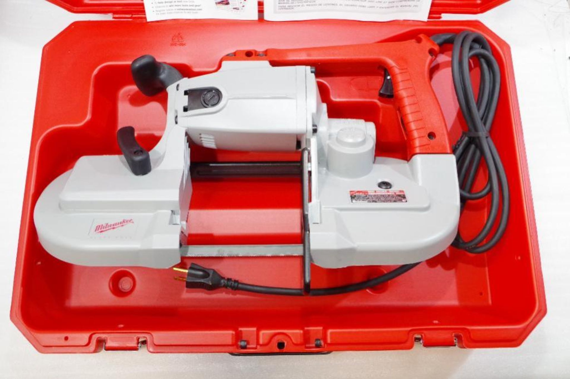 NEW MILWAUKEE 120V Heavy Duty Deep Cut Band Saw w/ Case, M/N 6238 - Image 2 of 3