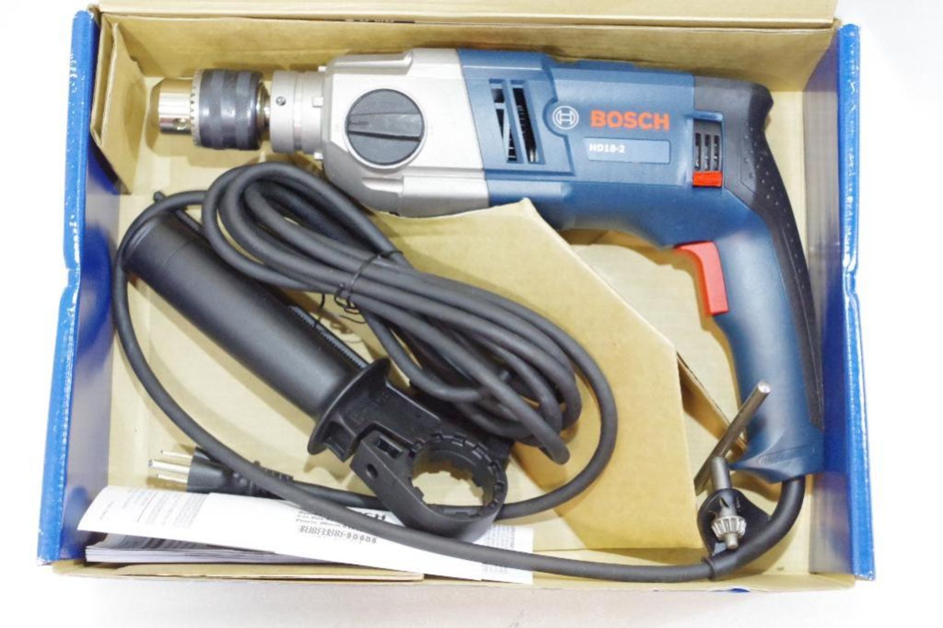 NEW BOSCH Hammer Drill, Two Speeds, 1/2" Chuck, M/N HD18-2