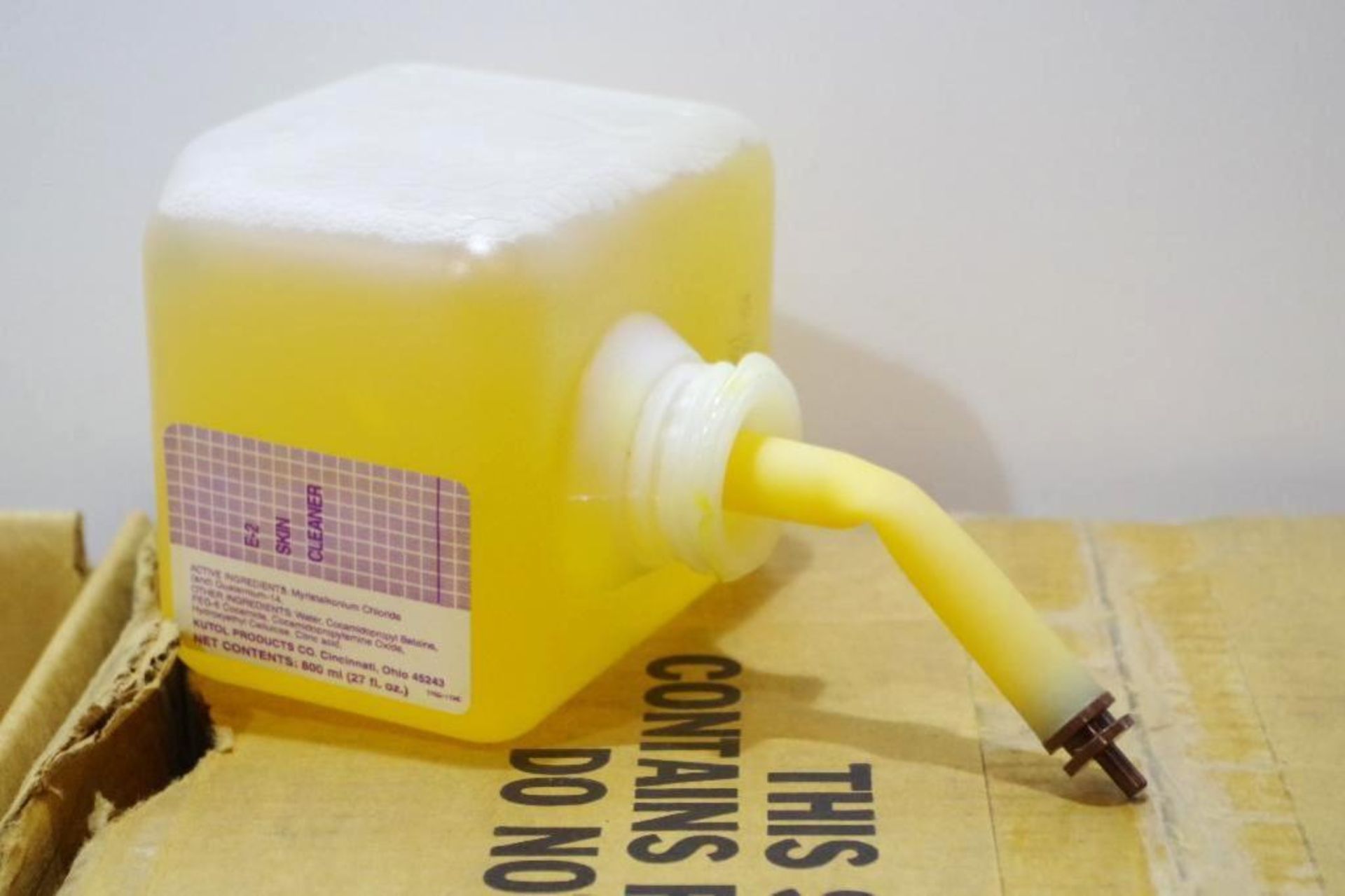 (2) Cases HSC E-2 Skin Cleanser Sanitizer 800 ml. Bottles (2 Cases of 12 Bottles) - Image 2 of 4