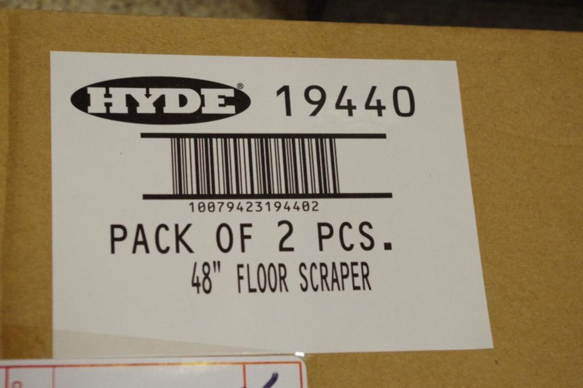 (4) NEW HYDE 48" Floor Scrapers (2 Boxes of 2) - Image 3 of 3