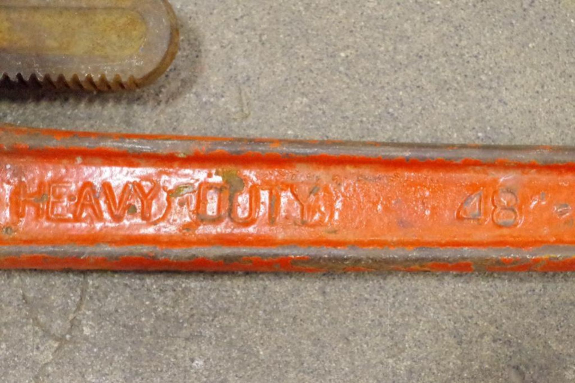 Heavy Duty 48" Pipe Wrench, Slight Bend in Handle - Image 3 of 3