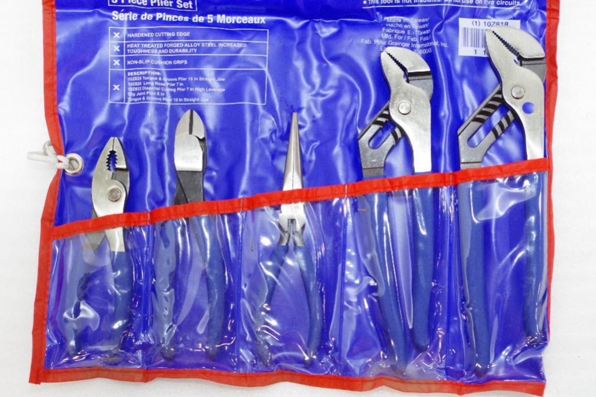 NEW WESTWARD 5-Piece Plier Set