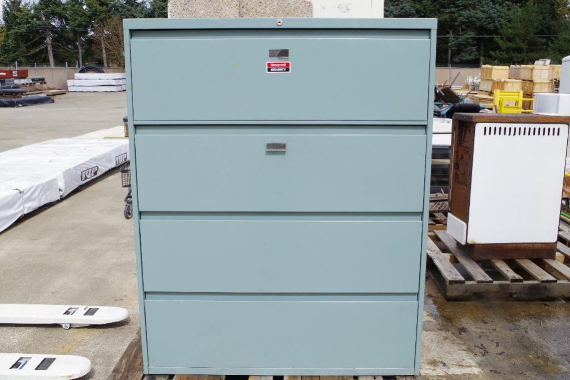 (2) Metal Filing Cabinets (One 4-Drawer, One 5-Drawer) - Image 4 of 5