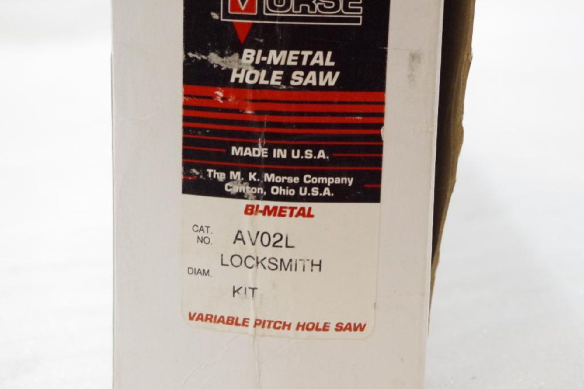 MORSE Master Cobolt Locksmith's Bi-Metal Hole Saw Kit M/N AV02L - Image 4 of 4