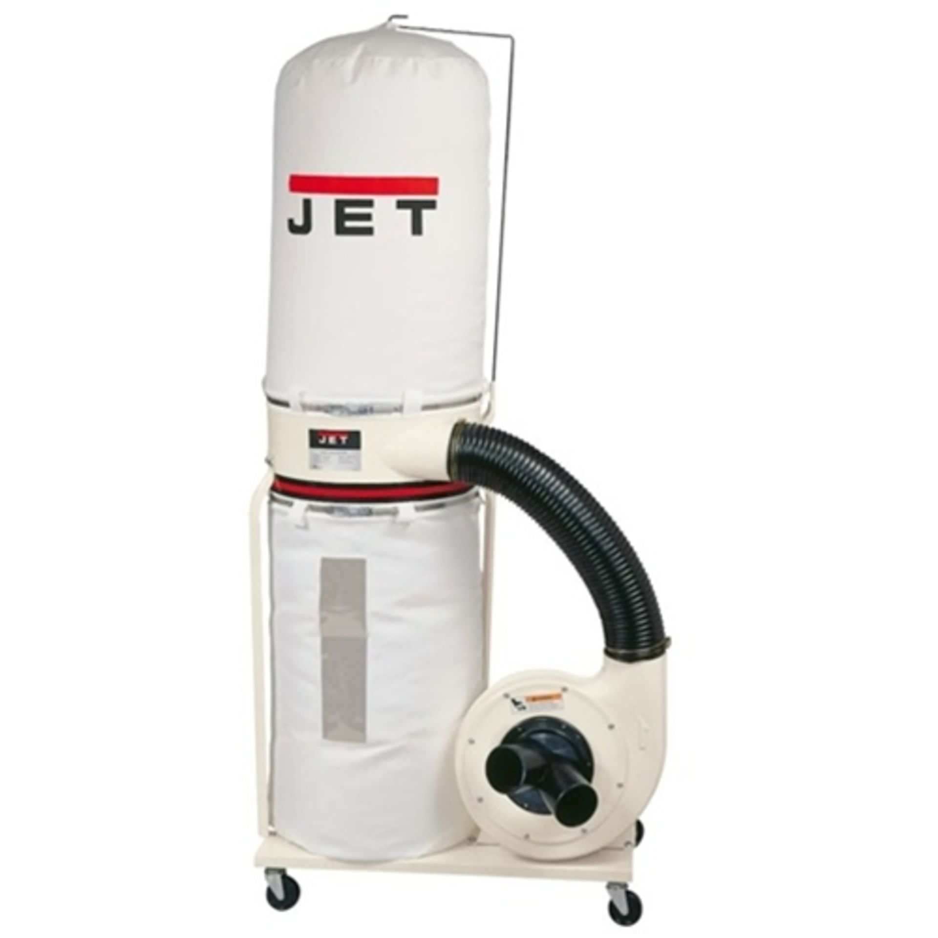 NEW JET Dust Collector M/N DC-1200VX w/ JET 30-Micron Bag Filter Kit, M/N DC-1100B