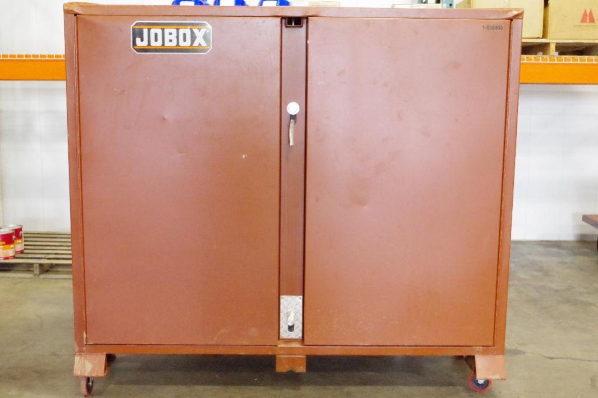 JOBOX 24" Deep Extra-Heavy Duty Bin Cabinet M/N 1-693990 (Freight Damaged) - Image 2 of 5