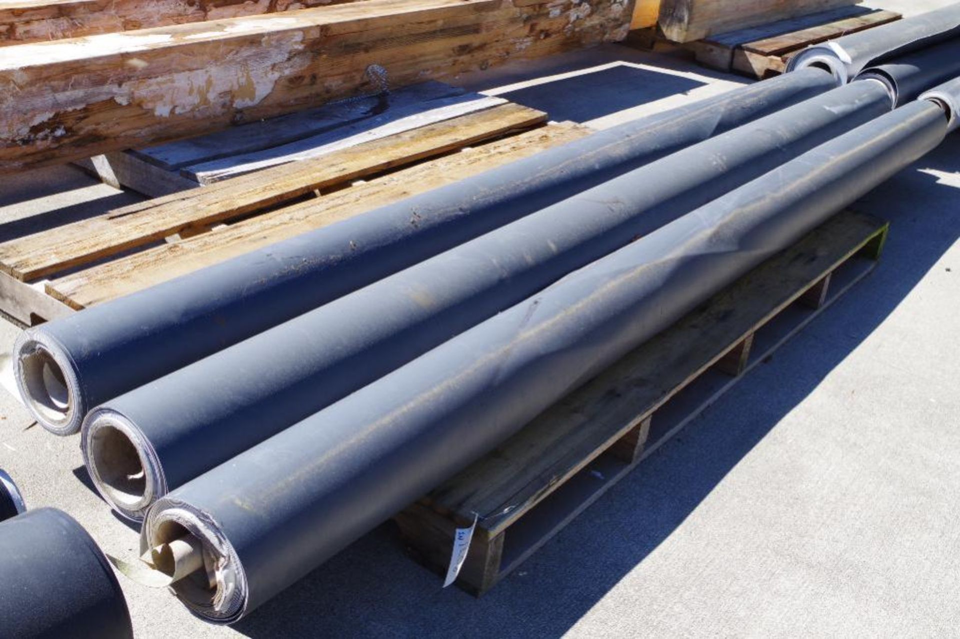 (3) Partial Rolls of 10' Roofing Membrane Material