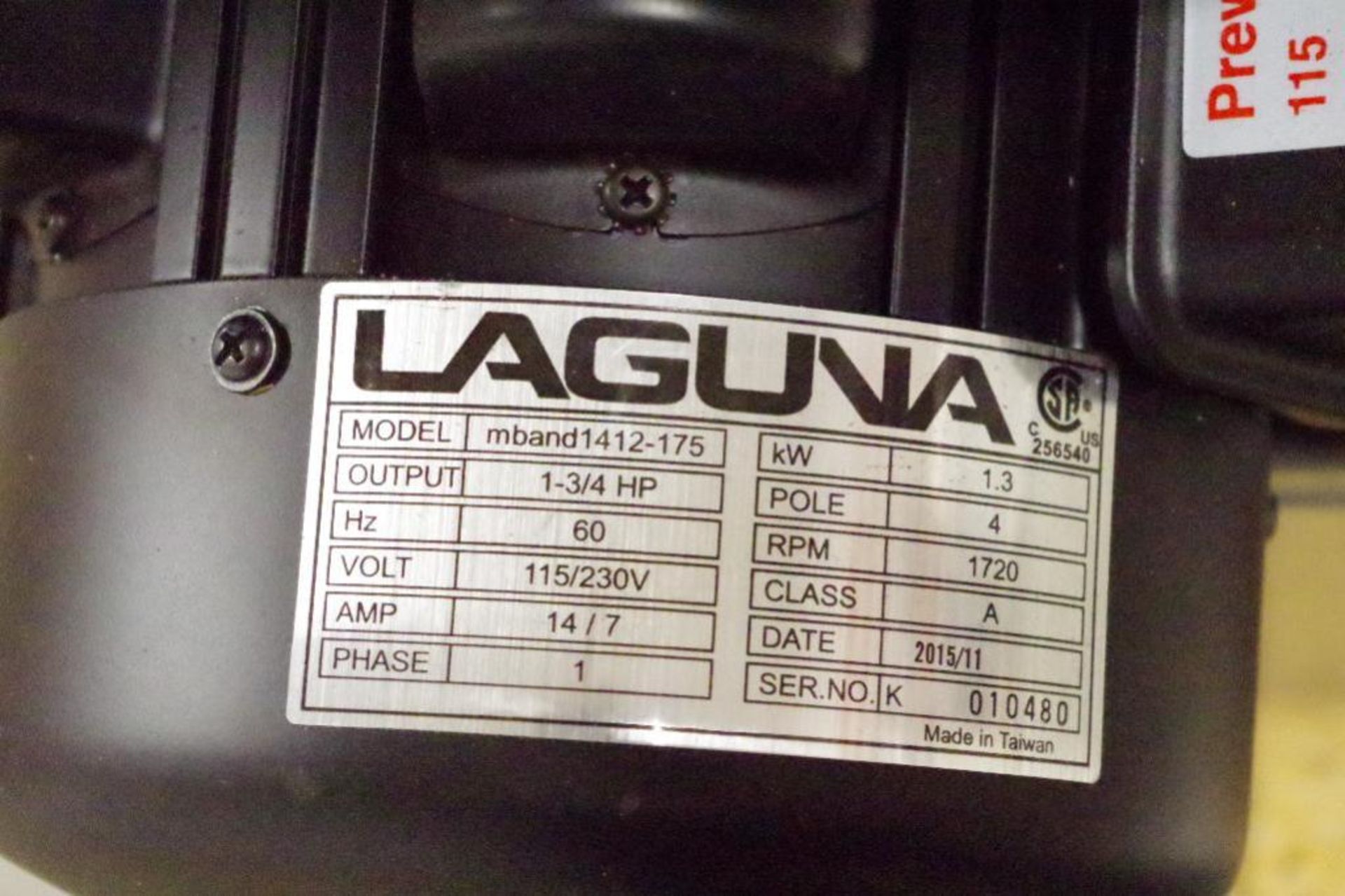 NEW LAGUNA 14-Twelve Bandsaw M/N mband1412-175 - Image 5 of 7