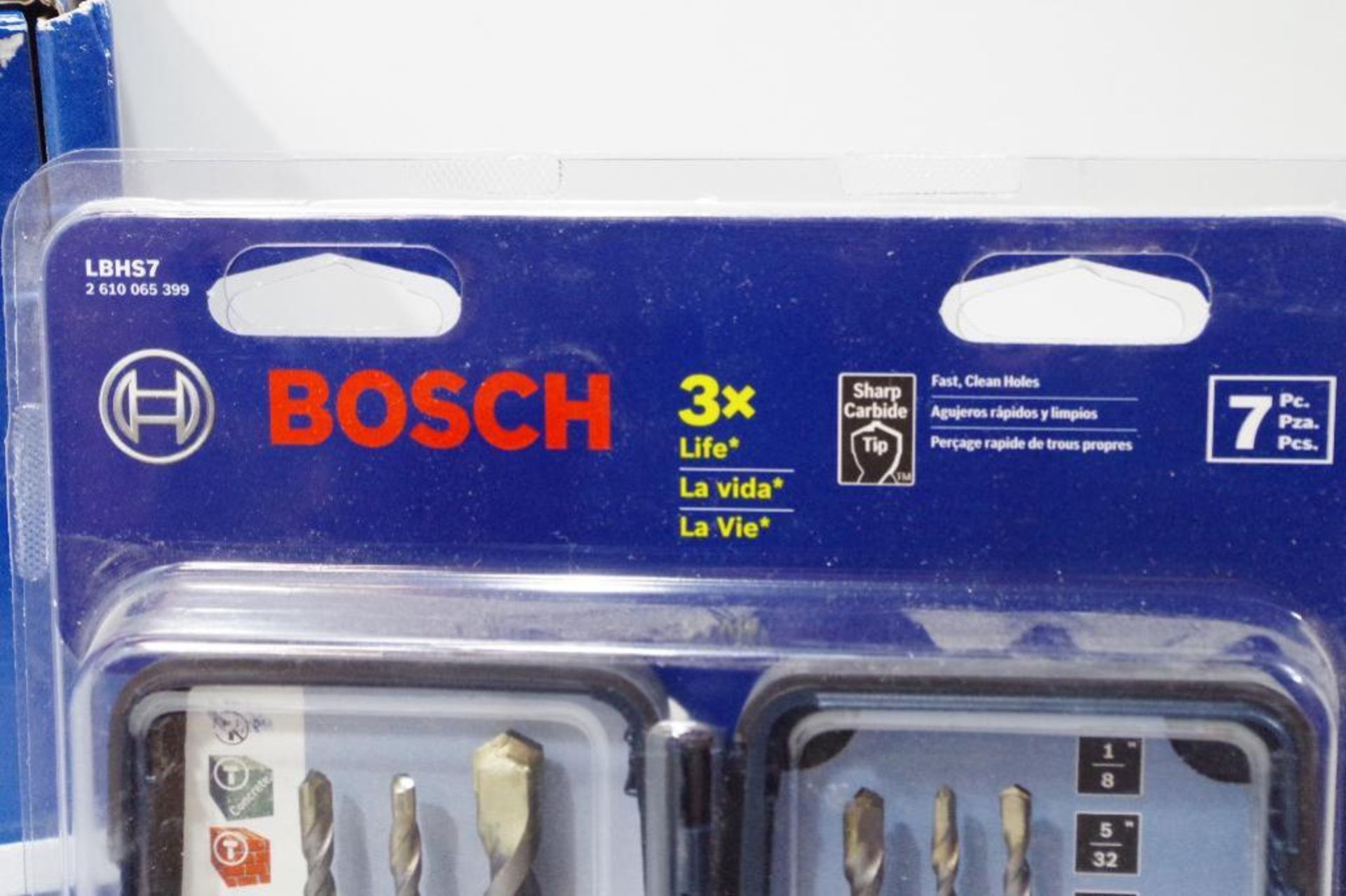 (1) NEW BOSCH 120V 1/2" 2-Speed Hammer Drill & (1) NEW BOSCH 7pc. Concrete Carbide Tip Bit Set - Image 4 of 4