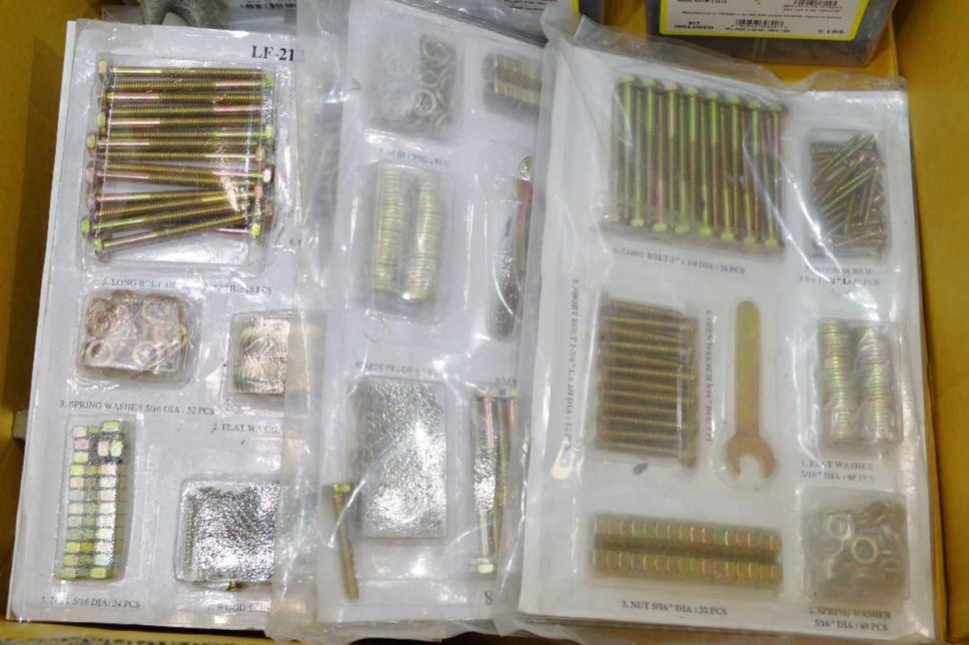 (QTY) Misc. Hardware: Drywall Screws, Steel Spring Clips, Staples & More - Image 4 of 7