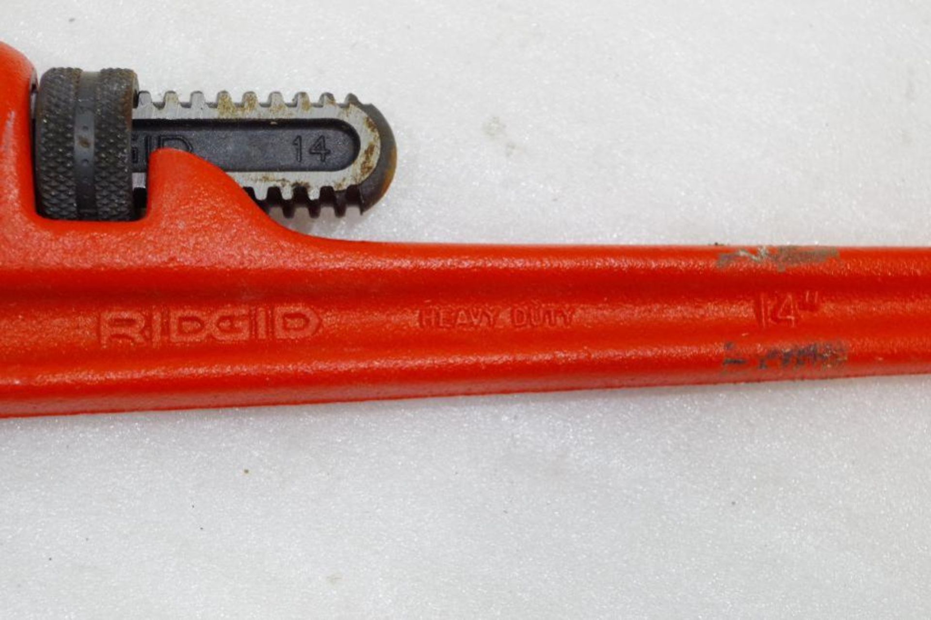 (3) Misc. Tools: (1) RIDGID 14" Pipe Wrench, (1) AMP Modular Plug Tool, (1) BARNEL Hand Pruner B307 - Image 2 of 4