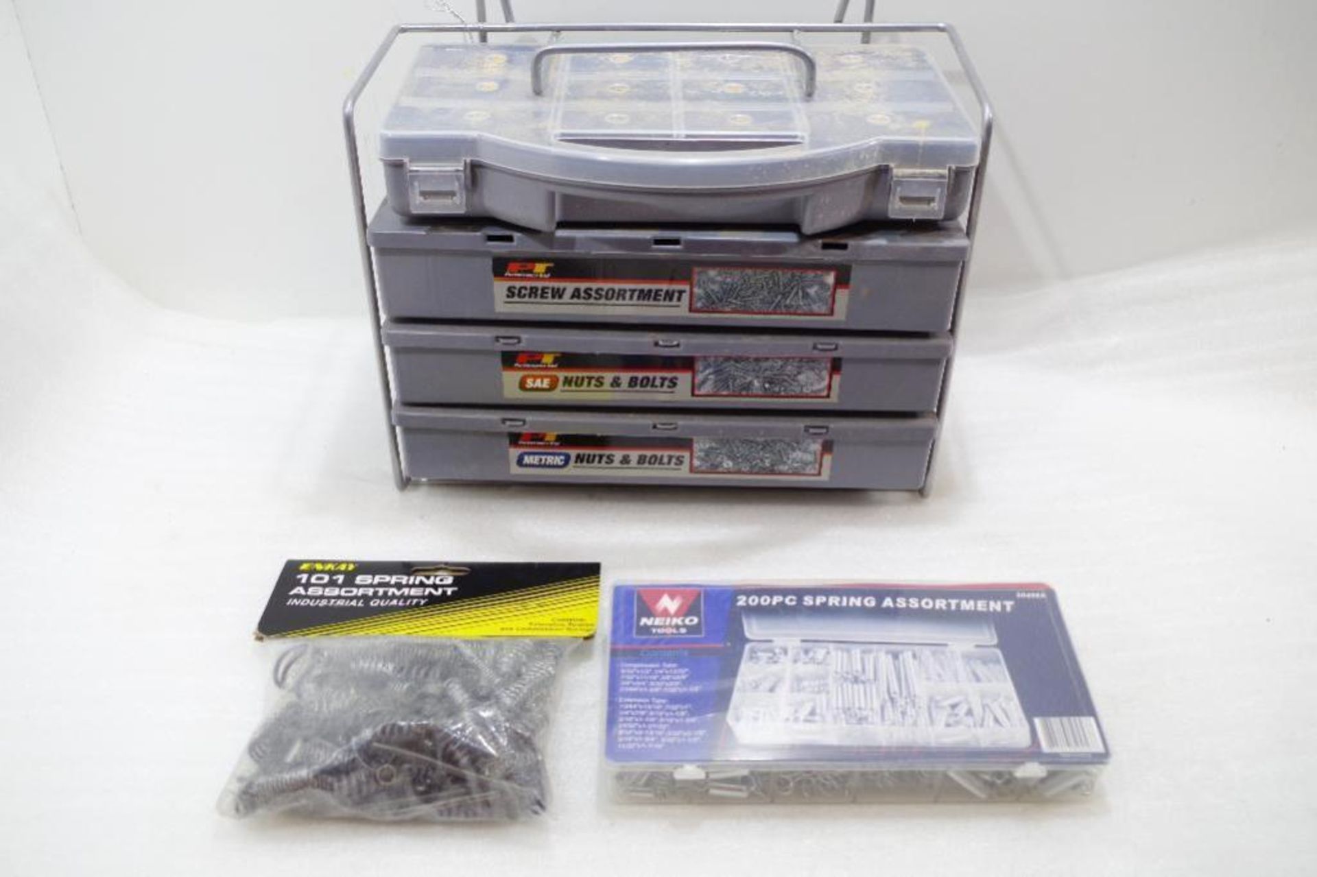 (QTY) Misc. Hardware Packs: Screws, Bolts, Nuts & Springs