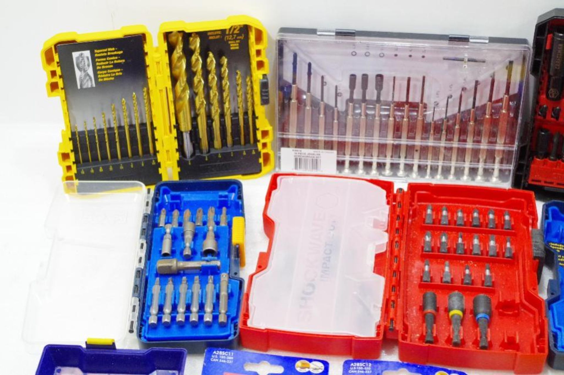 (10) Tool Sets: Drill Bits, Screw Drivers, Blade Sets & Reciprocating Saw Blades (Some New & Used) - Image 2 of 5