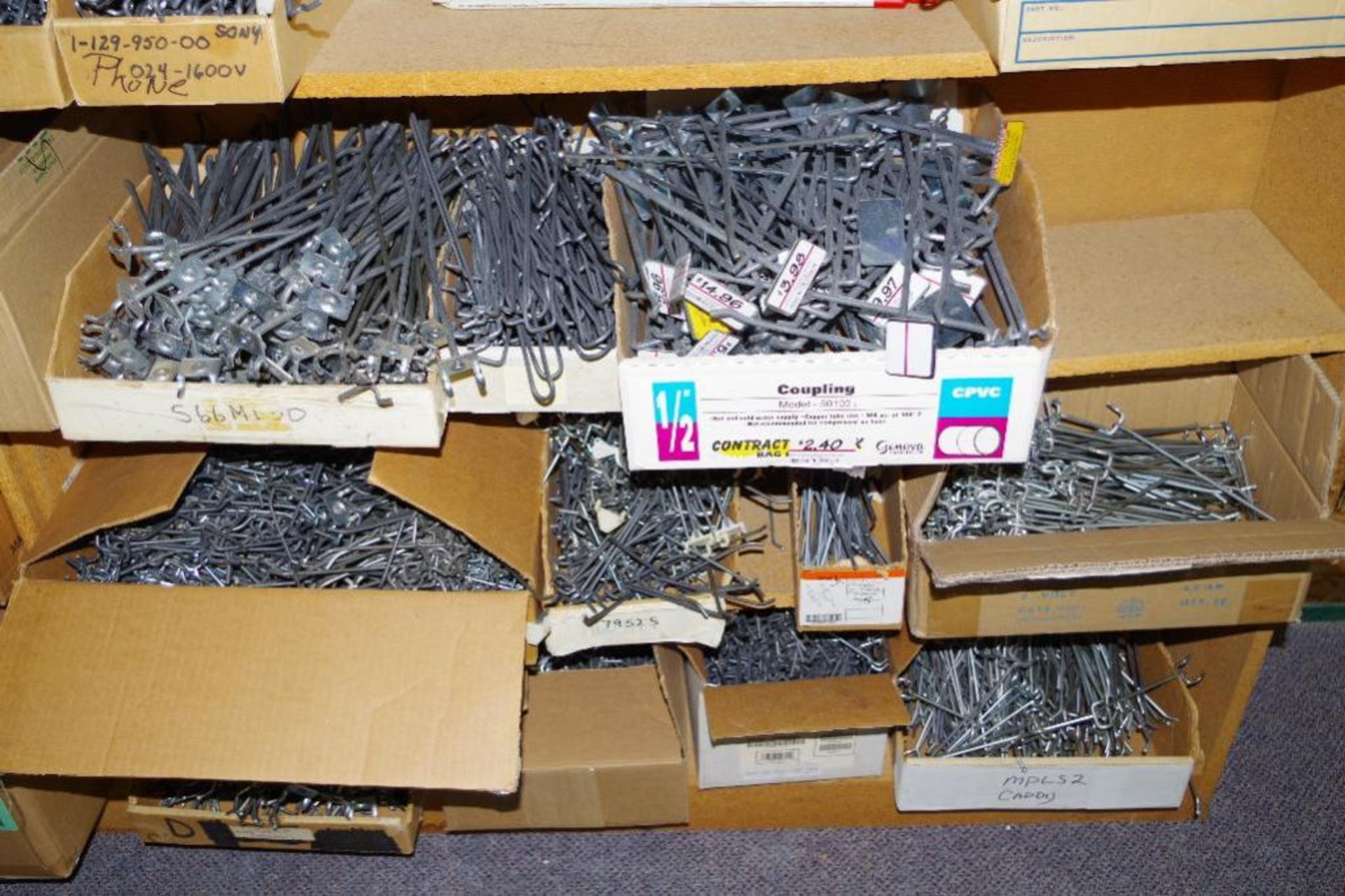 LARGE Quantity of Hooks for Displays, Various Sizes - Image 2 of 3