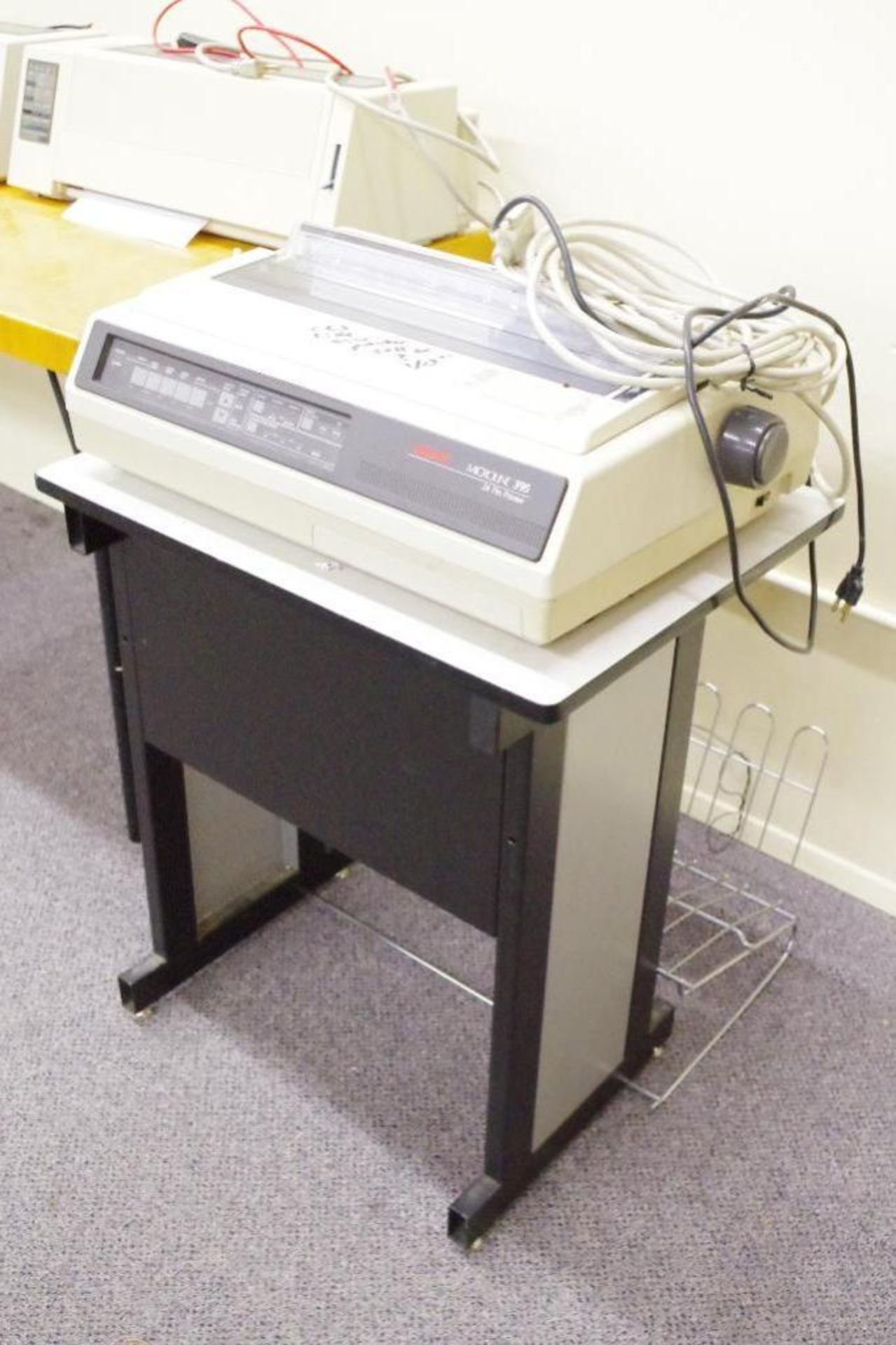 (5) Misc. Printers: (2) IBM PPS 2390, (1) OKIDATA 395, (1) OKIDATA 321, (1) LEXMARK w/ Printer Stand - Image 5 of 10