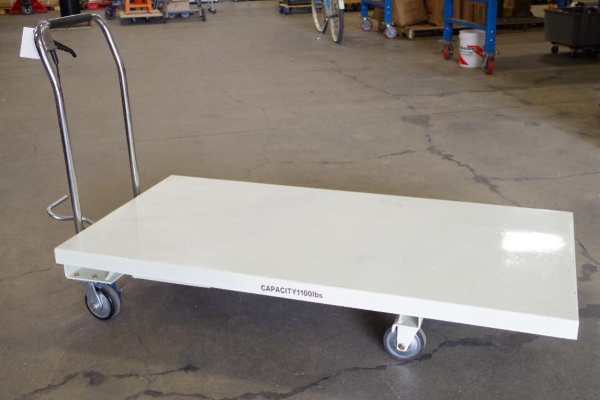 JET Scissor Lift Table, 1,100 lb. Lift Capacity, M/N SLT-1100 - Image 2 of 5