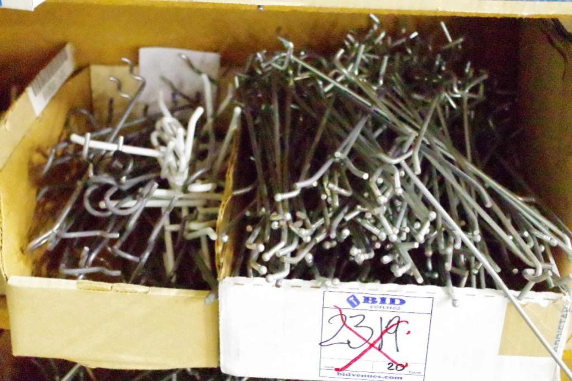LARGE Quantity of Hooks for Displays, Various Sizes - Image 3 of 3