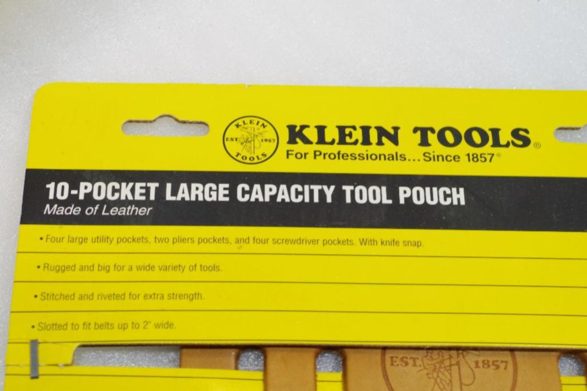 (3) NEW KLEIN Electrical Tools: (1) Magnetic Torpedo Level, (1) Tool Pouch, (1) Tool & Tester Set - Image 4 of 4
