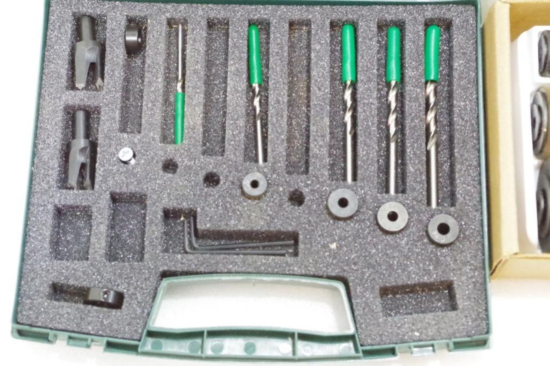 (2) Tool Kits: LEE VALLEY Deluxe Sanding Drum Kit & Drilling Kit - Image 2 of 5