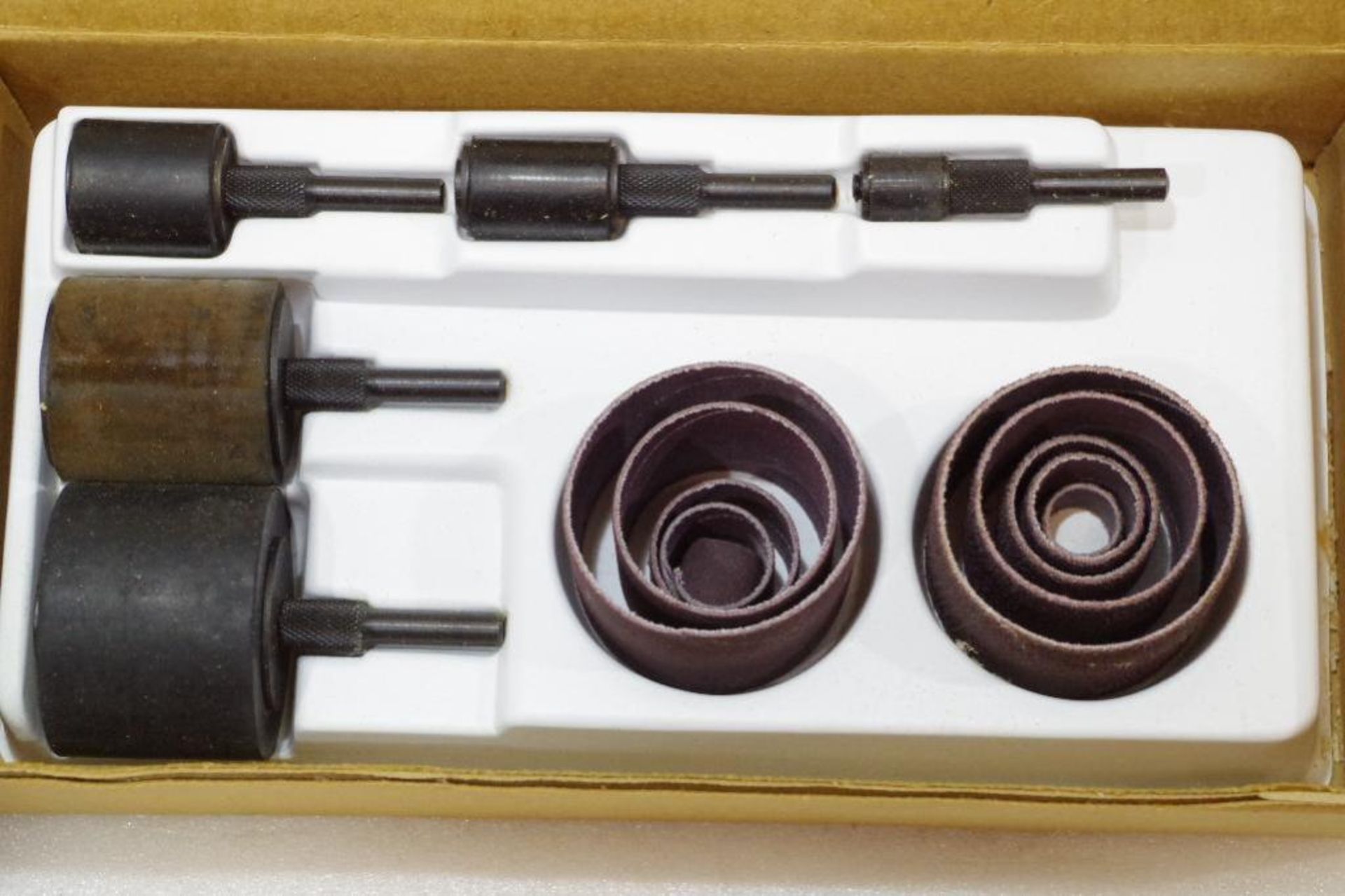 (2) Tool Kits: LEE VALLEY Deluxe Sanding Drum Kit & Drilling Kit - Image 3 of 5