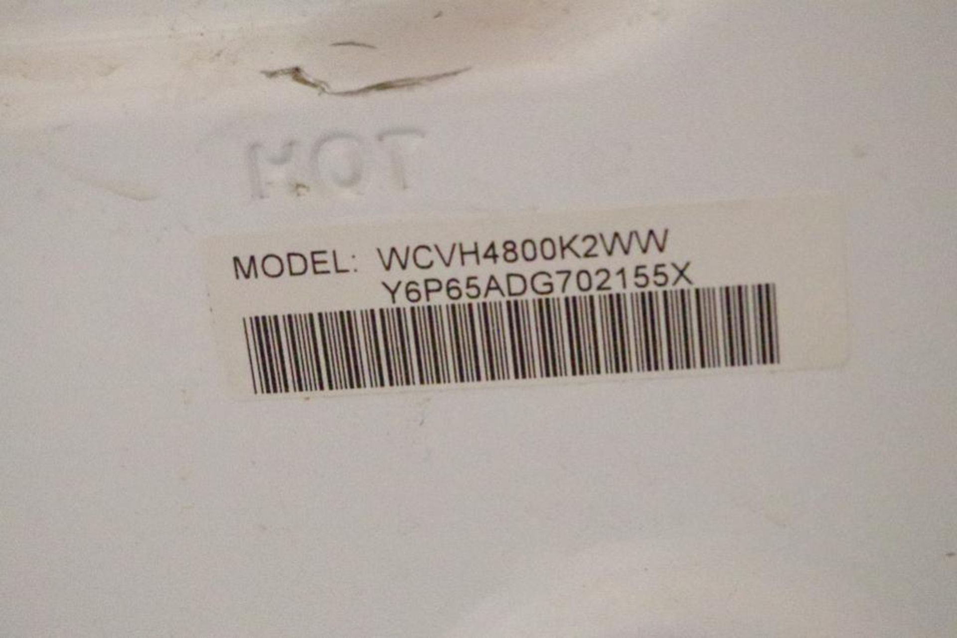 GENERAL ELECTRIC Front-Loading Electric Washer/Dryer Combo, White - Image 6 of 6