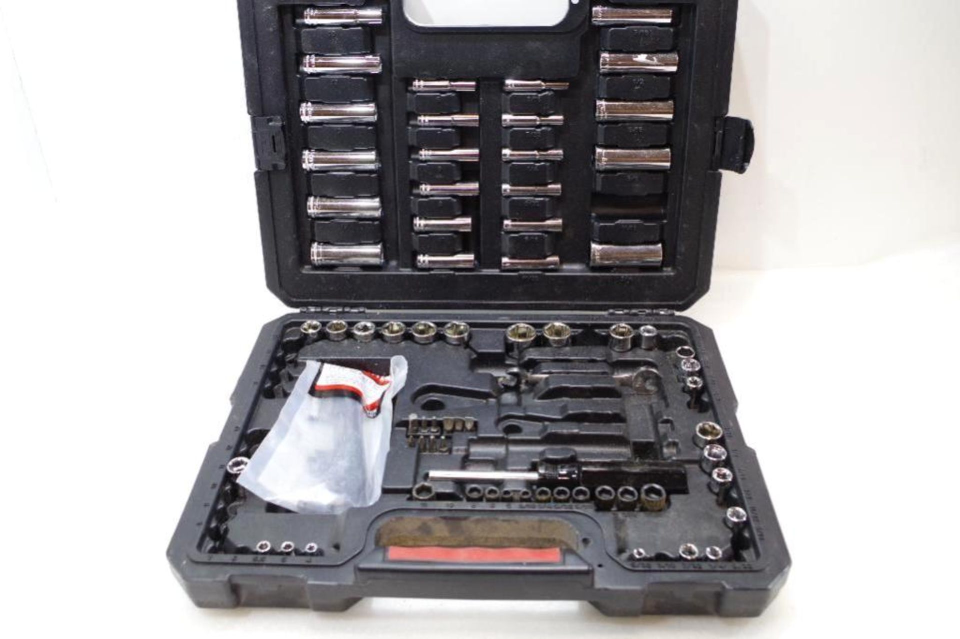 CRAFTSMAN Incomplete Mechanic Tool Set, Contains Mostly Misc. Sockets SAE & Metric