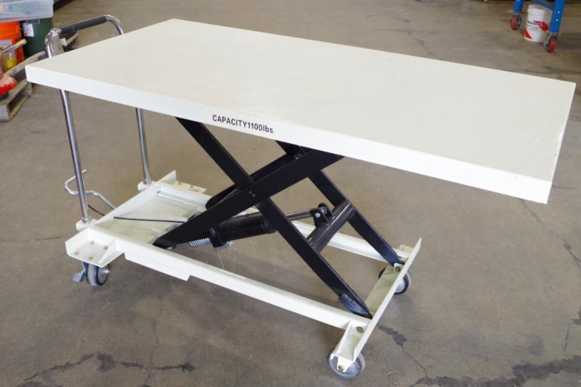 JET Scissor Lift Table, 1,100 lb. Lift Capacity, M/N SLT-1100