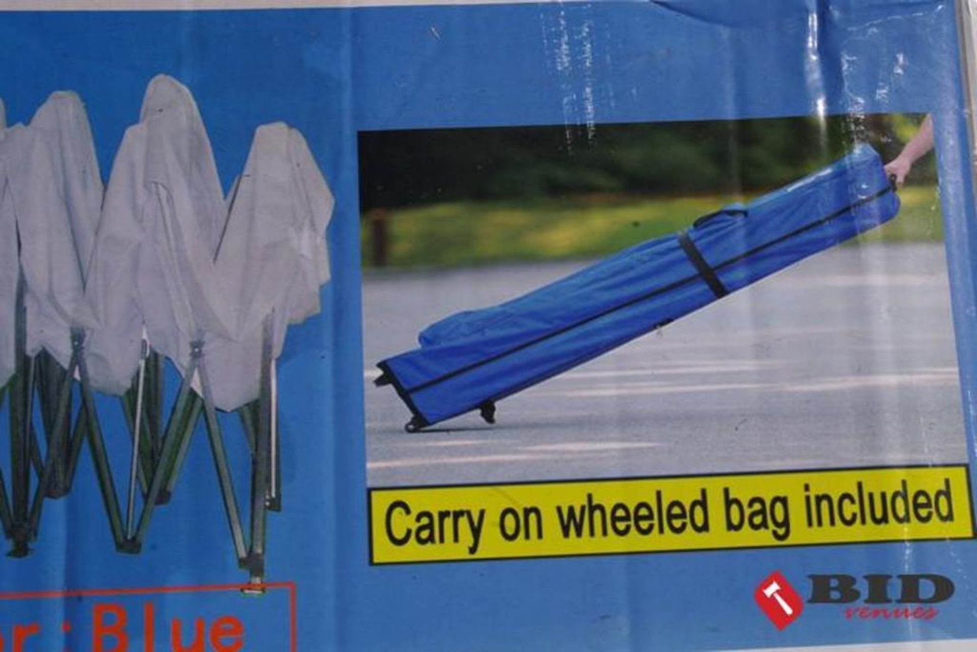 NEW 10' x 20' Commercial Instant Pop Up Tent /w Wheeled Bag - Image 3 of 3
