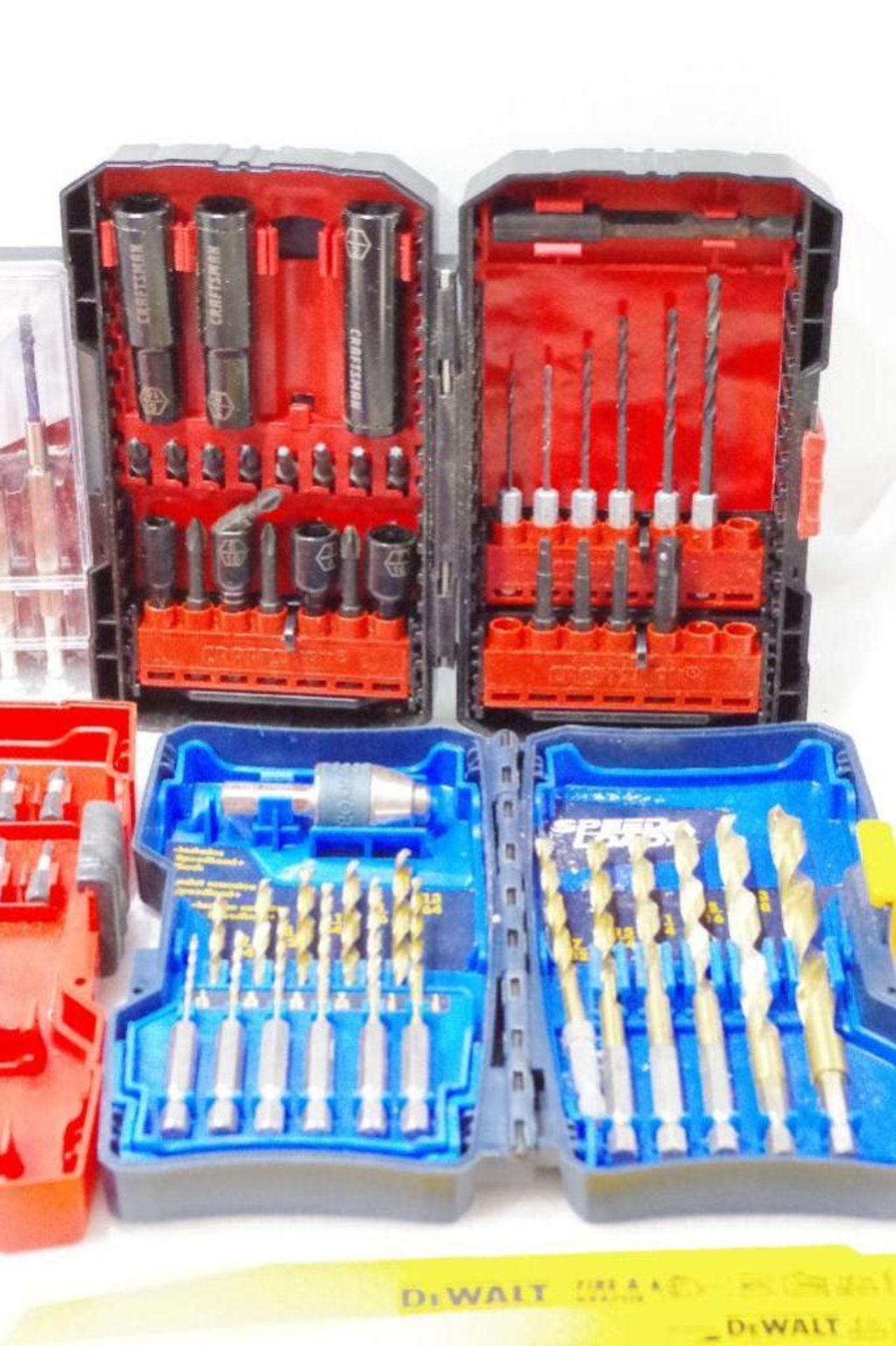 (10) Tool Sets: Drill Bits, Screw Drivers, Blade Sets & Reciprocating Saw Blades (Some New & Used) - Image 3 of 5