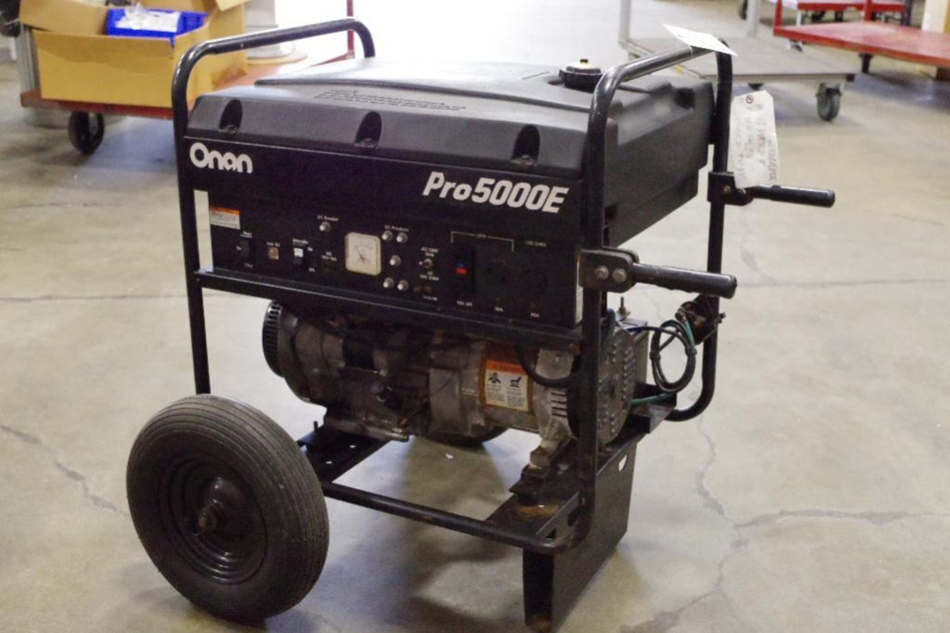 ONAN Generator, Portable 5K, Gasoline Powered M/N PRO 5000E - Image 2 of 5