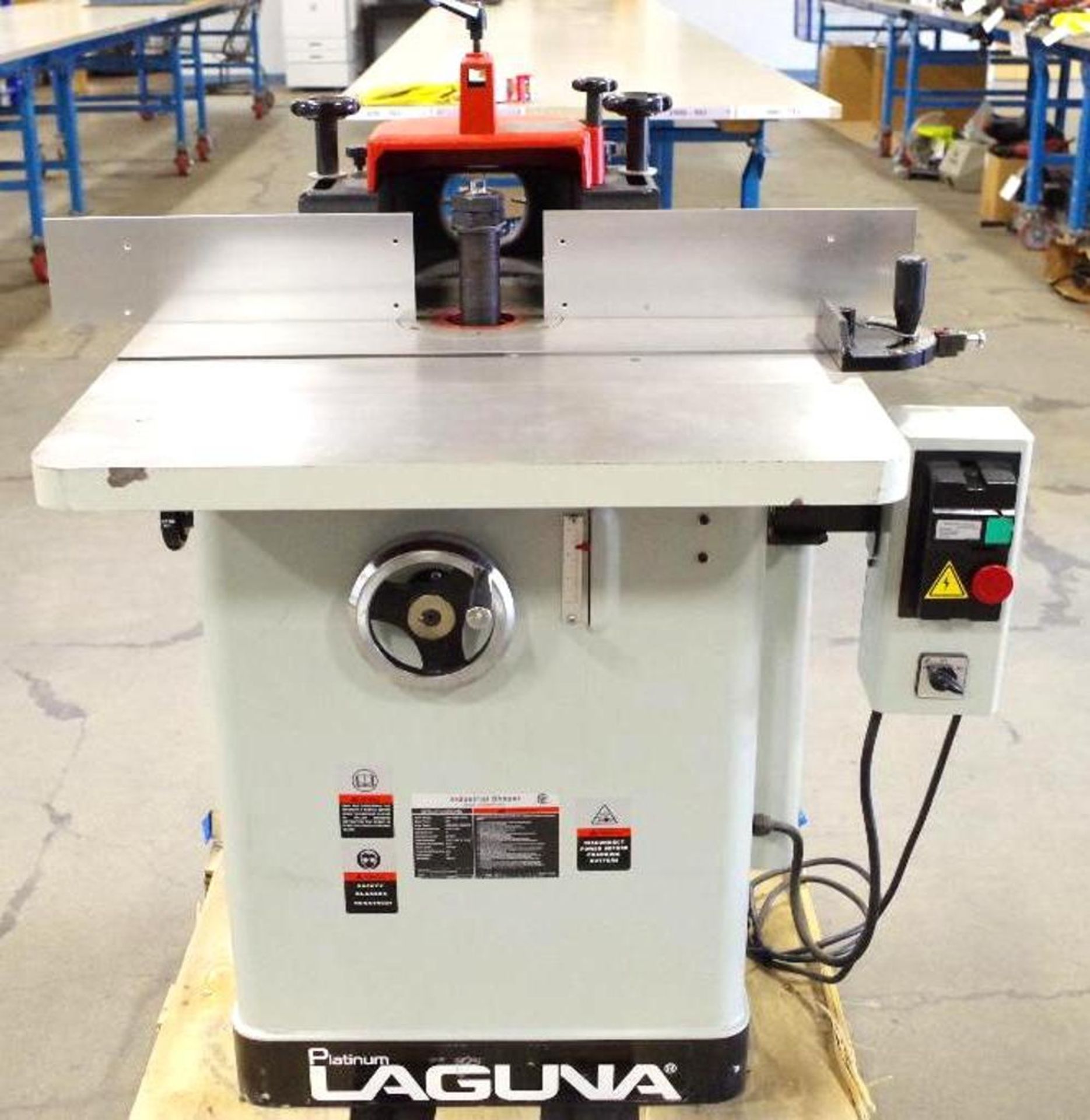 LAGUNA Industrial Shaper, 4HP, 1PH, 230V, M/N MSH4000-0180 (Paint abrasion - see pics) - Image 2 of 8