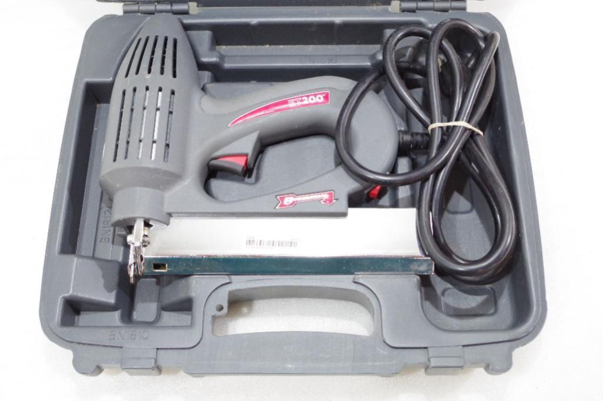 ARROW Fastener Heavy Duty Electric Nail Gun M/N ET200 w/ Tool Case