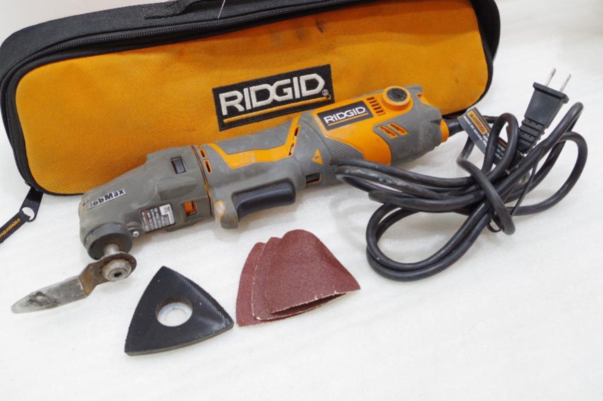 RIDGID Job Max Multi Tool M/N R2850-Series B w/ Tool Bag & Accessories - Image 3 of 3