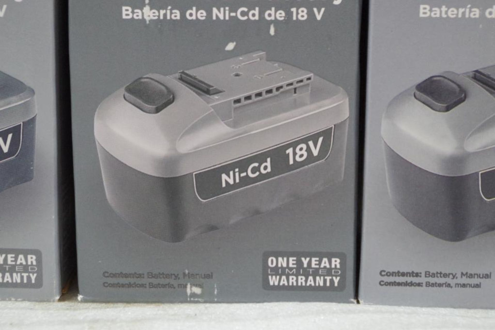 (8) NEW CRAFTSMAN evolv 18V Ni-Cd Batteries M/N 930864 - Image 3 of 3