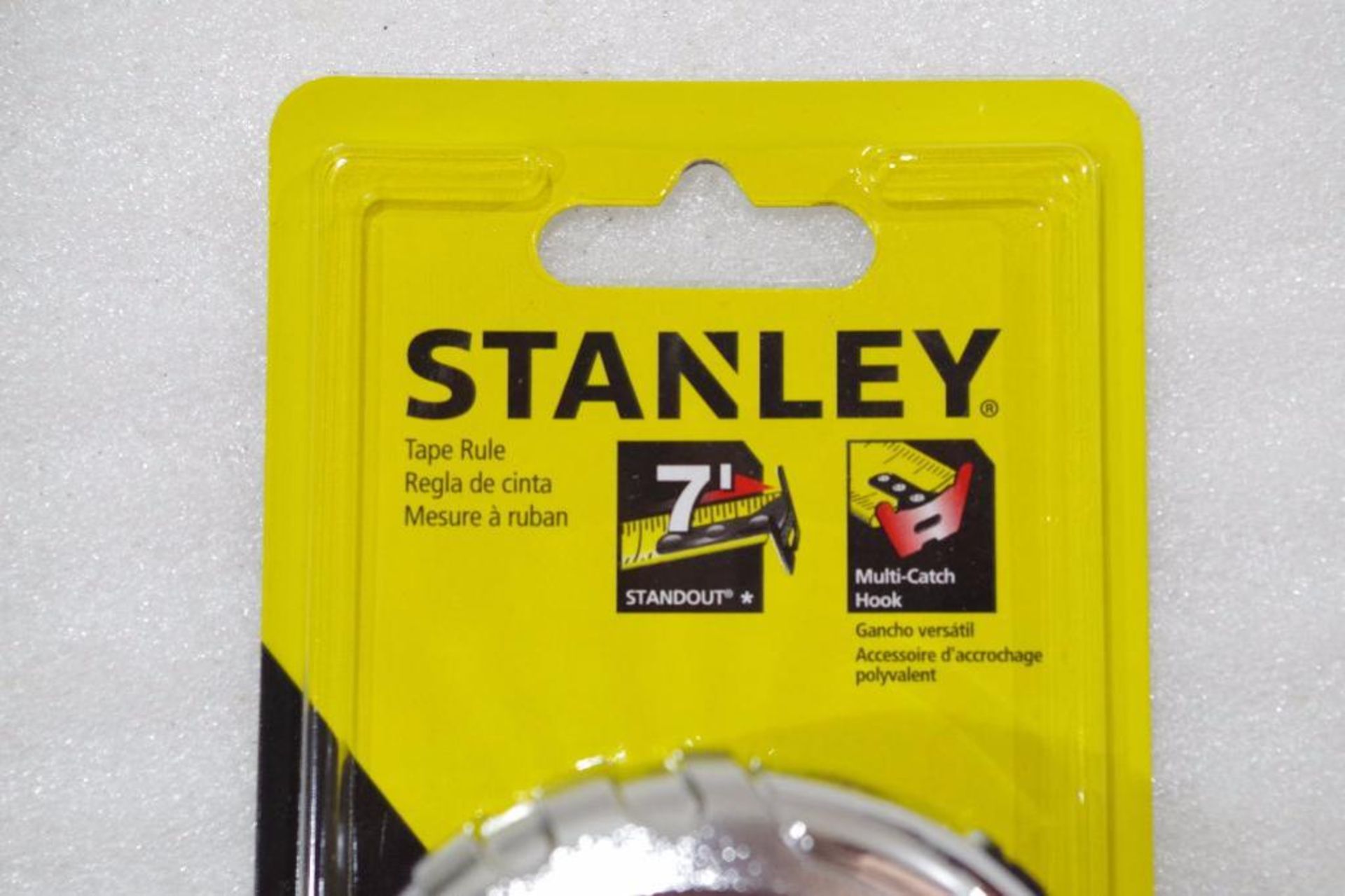 (2) NEW STANLEY Measuring Tools: Chrome 25' Tape Measure & Measuring Wheel, Measures up to 9,999 Ft. - Image 4 of 4