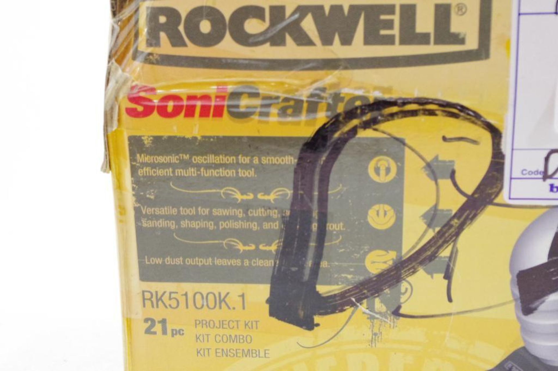 NEW ROCKWELL Oscillating Tools & Accessories: (21) Piece SoniCrafter Set & Soni Shear Attachment - Image 6 of 6