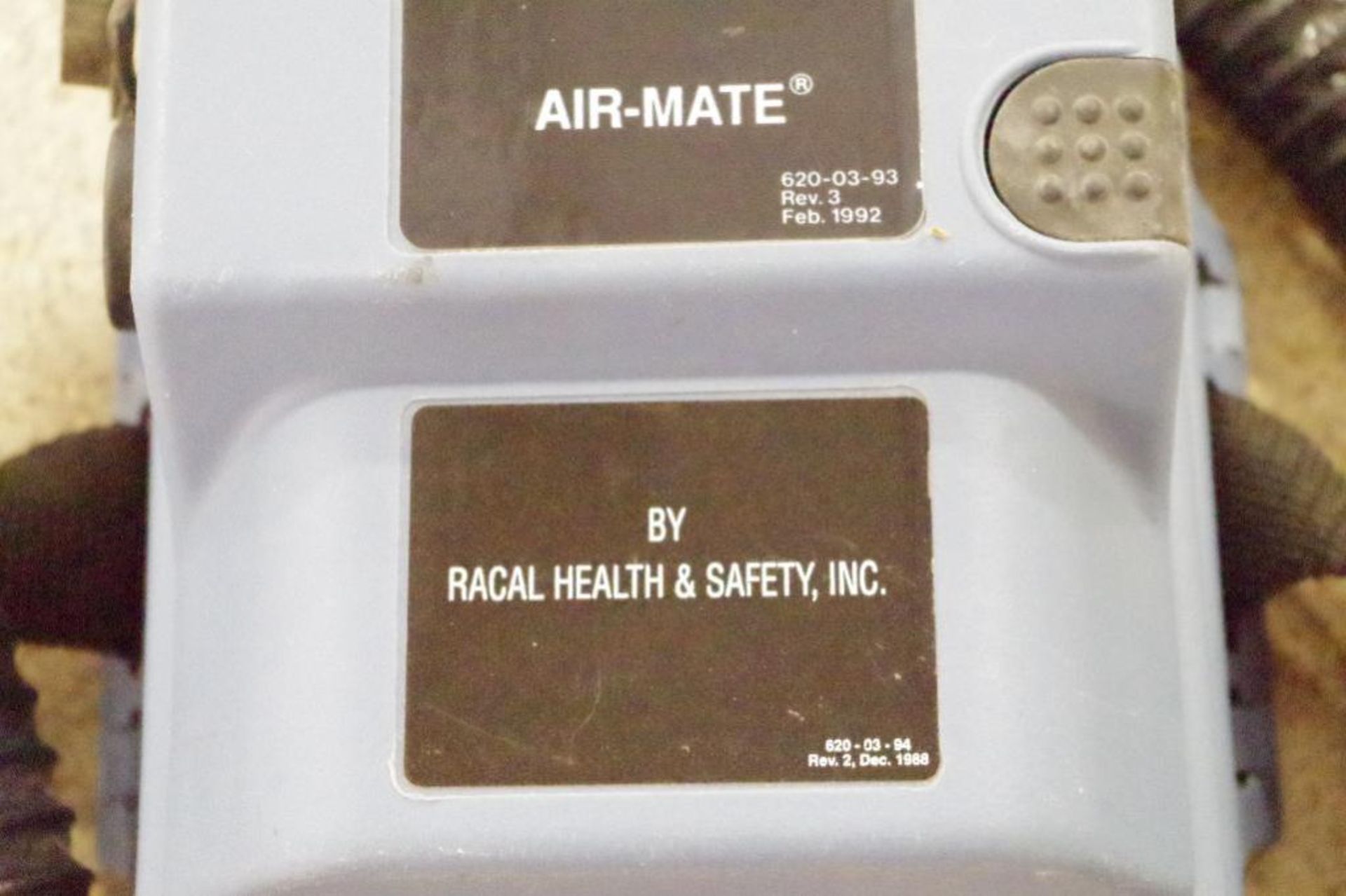 Air Mate Respiratory System w/ Face Mask, HEPA Filters & Pump - Image 5 of 8